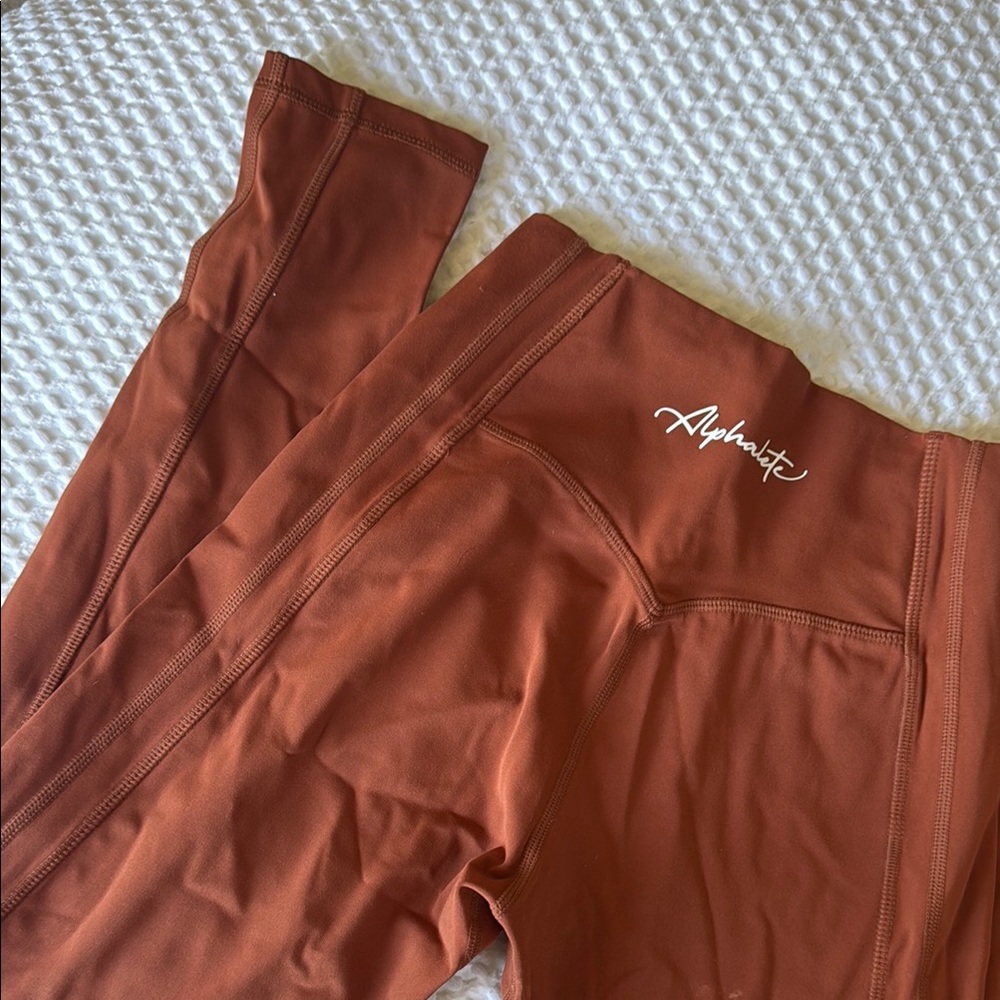 Alphalete Rust Leggings